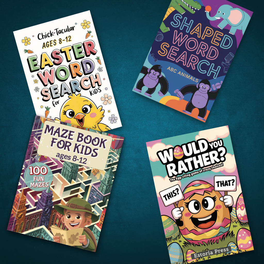 Kids activity books