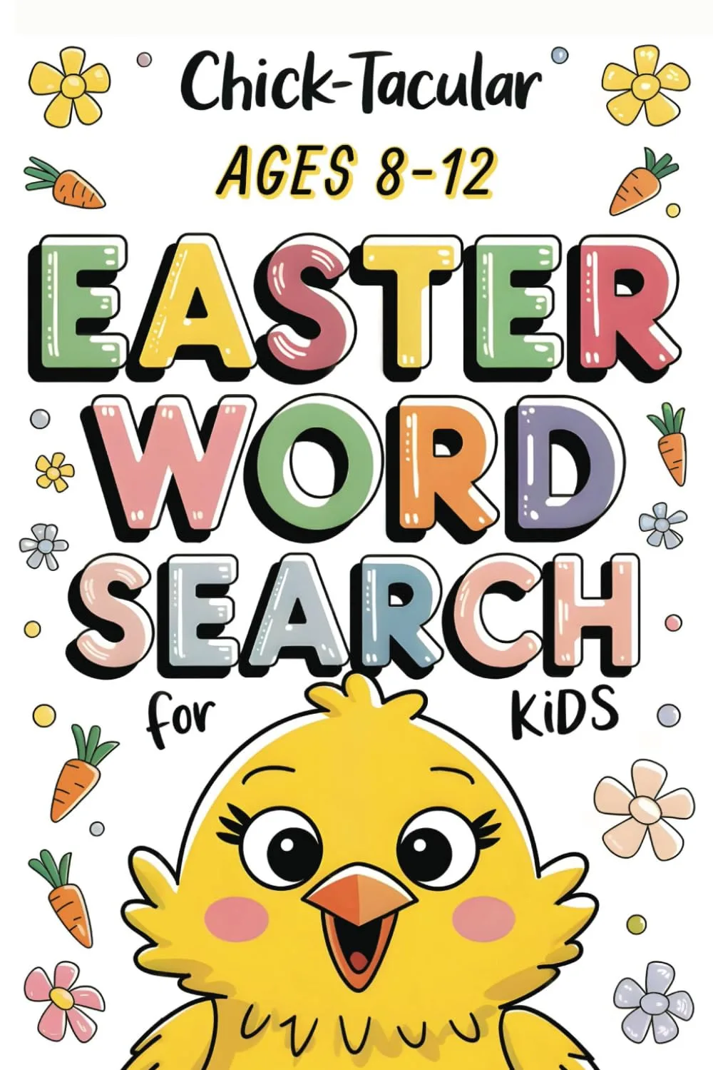 Easter Word Search for Kids Ages 8-12