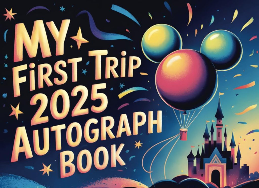 Autograph Book 2025: Magical Memory Book for Kids – Collect Favorite Princess, Character & Park Signatures and Photos from Your World Vacation Adventure