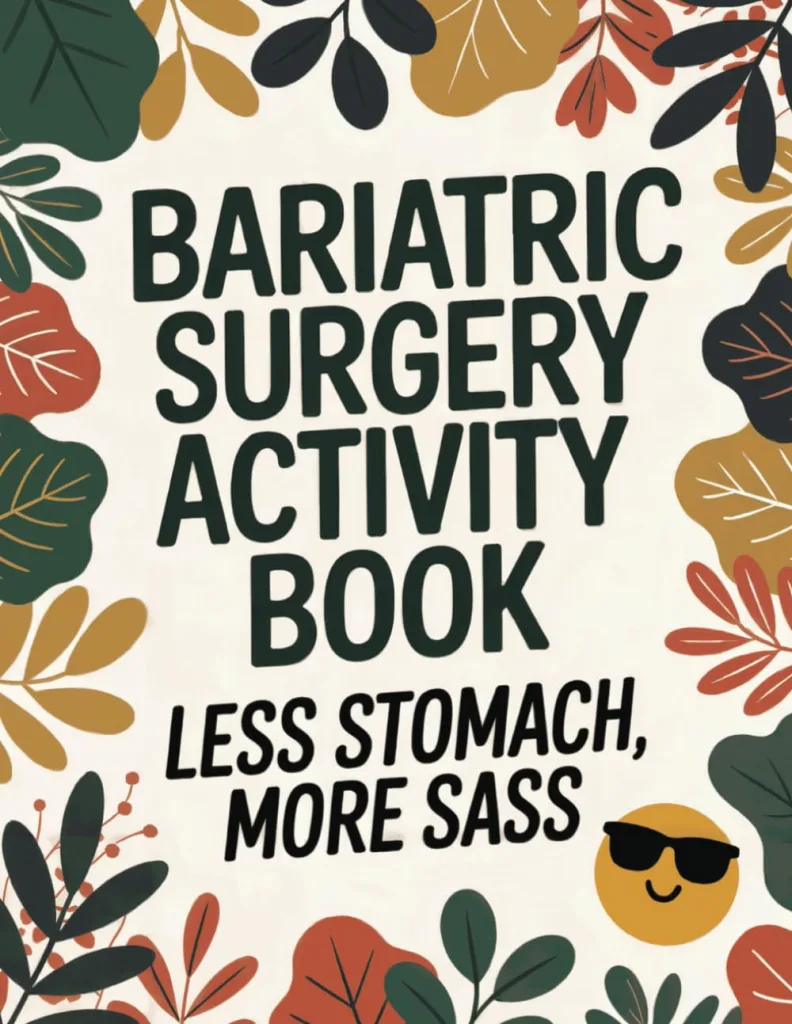 Bariatric Surgery Recovery Activity Book: Large Print Puzzles, Coloring Pages, and Bariatric Surgery Must-Haves | Fun Gastric Sleeve Essentials & Gifts for Post-Op Comfort and Relaxation