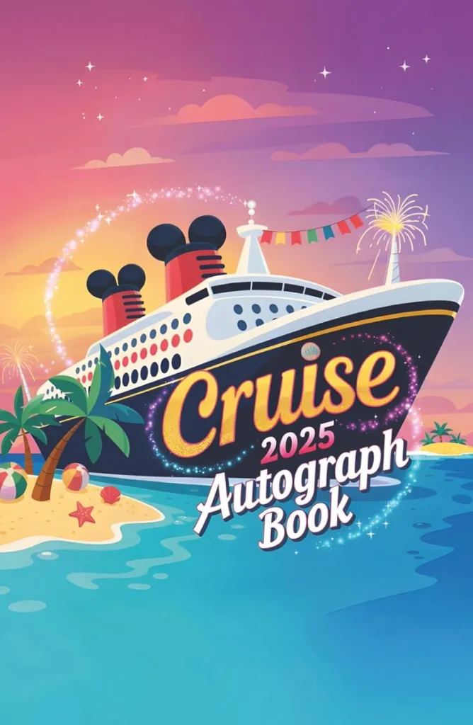 Cruise Autograph Book 2025: Essential Must Have Item for Your Magical Family Vacation – Collect Autographs & Photos Onboard Your Cruise Line Adventure & Character Encounters Hardcover