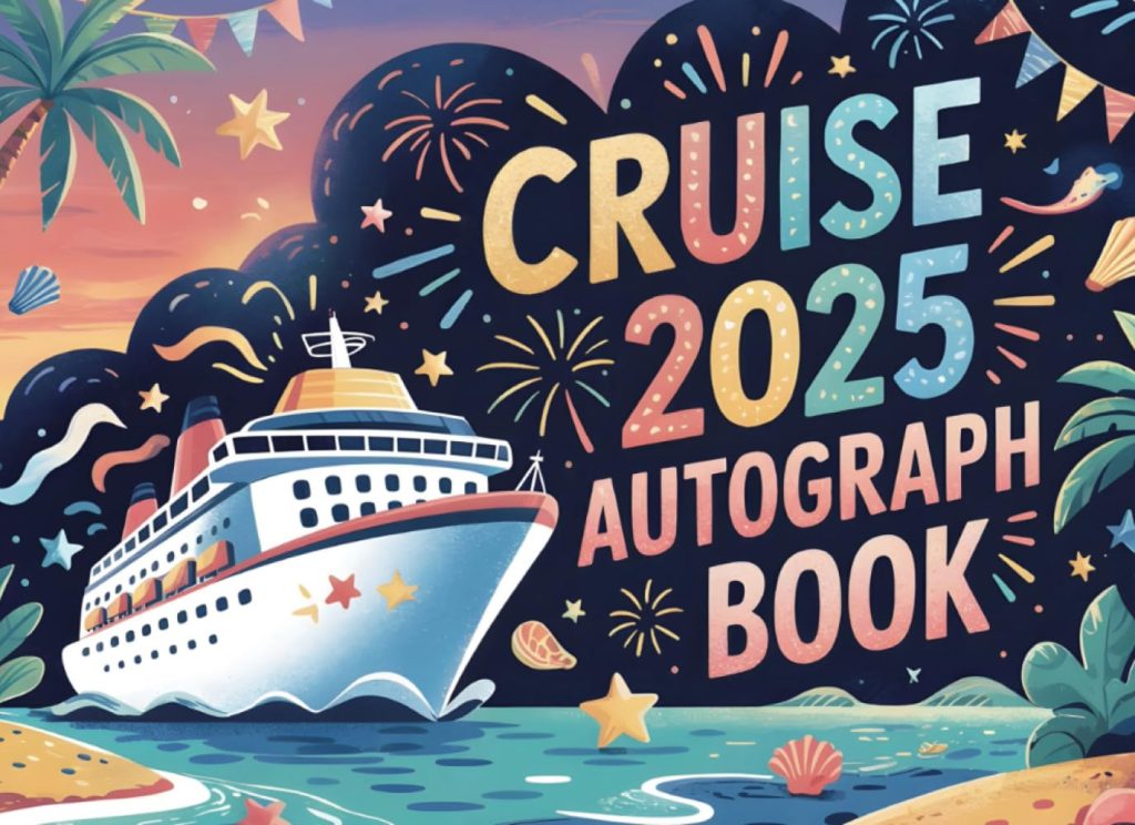 Cruise Autograph Book 2025: Magical Memories for Kids – Collect Favorite Character, Princess & Cruise Member Signatures and Photos from Your 2025 Family Vacation at Sea
