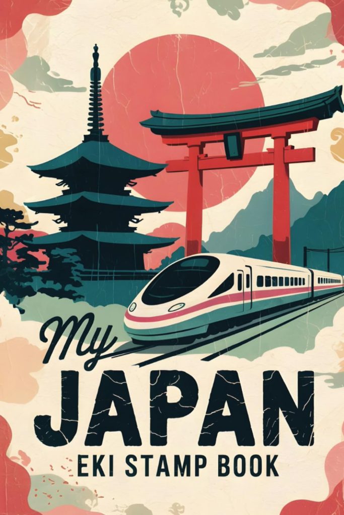 Eki Stamp Book Japan: A Japan Travel Essentials Journal for Stamp Collecting, Train Adventures, and Memorable Stops at Japanese Train Stations