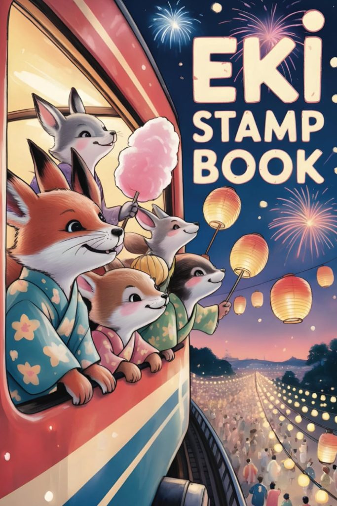 Eki Stamp Book for Kids: A Fun Japanese Stamp Collecting Journal for Children – Japan Travel Essentials to Explore Train Stations and Create Keepsakes Along the Way