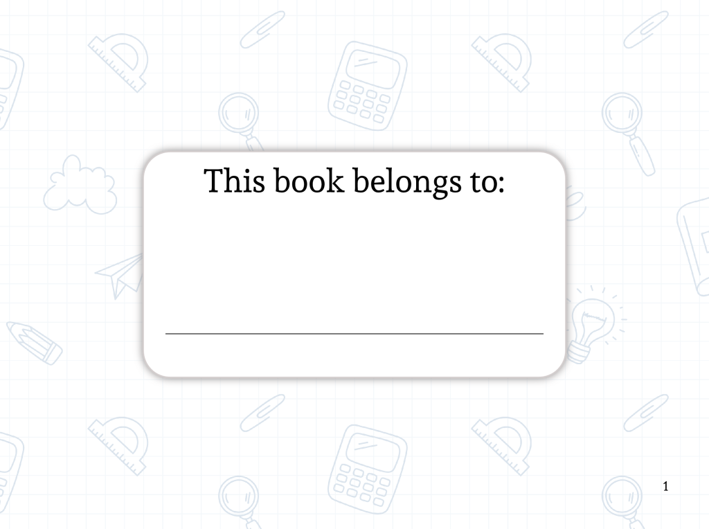End of School Year 2025 Autograph Book