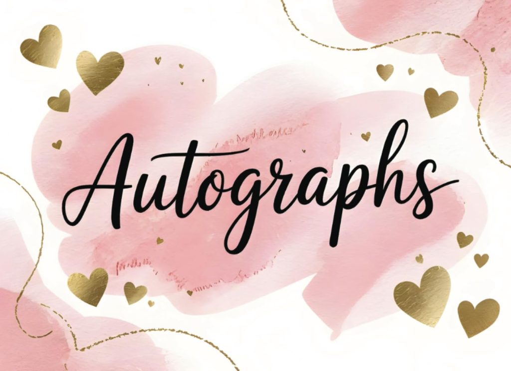 Friends Autograph Book: Fun Kids Autograph Book for Friends, Parties, Graduation, School, and More – A Keepsake for Signatures, Notes, and Special Memories