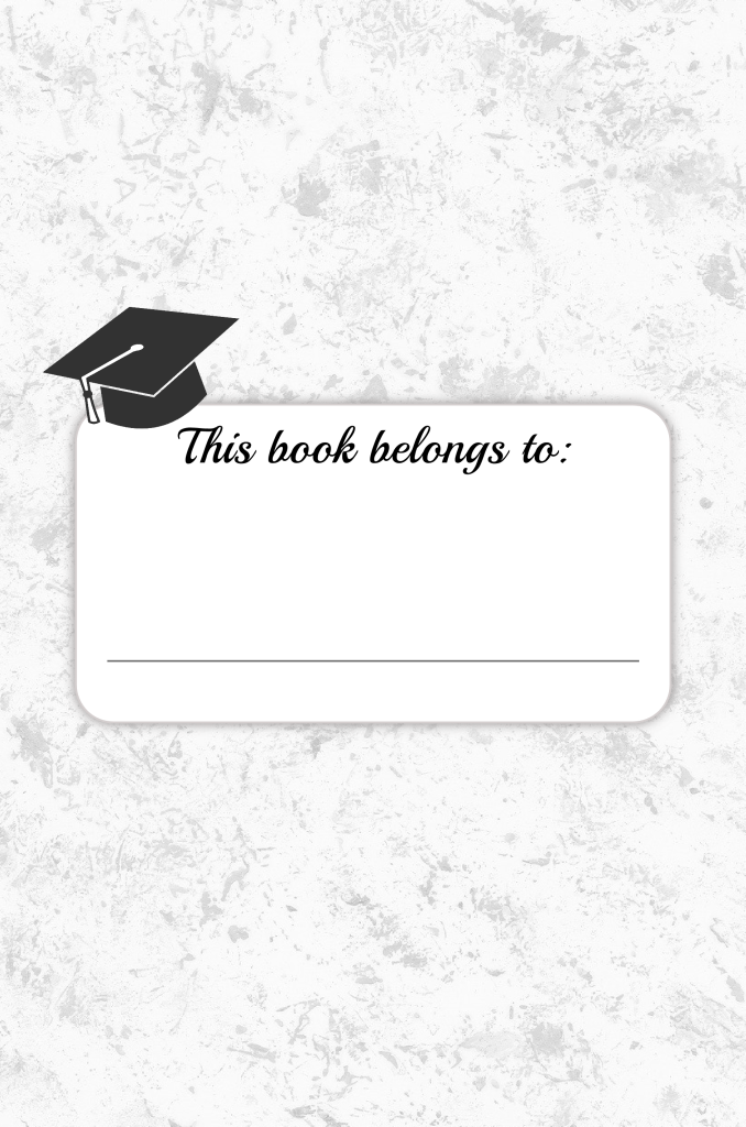 Graduation Book To Sign 2025
