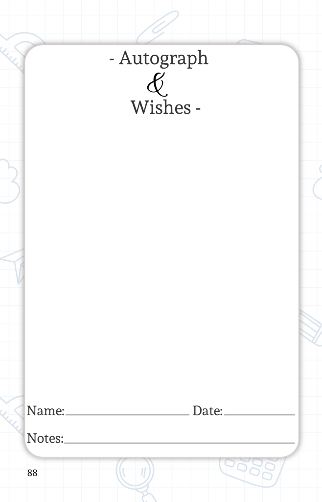 End of School Year 2025 Autograph Book: A Graduation Keepsake for Kids