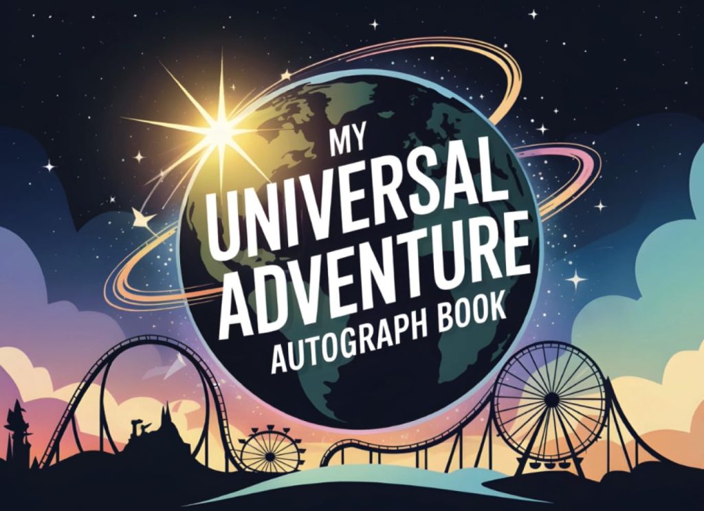 My Universal Autograph Book: Studios Theme Park Signature Book for Kids to Collect Character Autographs and Photos on Their Universal Adventure Trip
