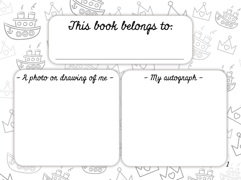 Cruise Autograph Book 2025