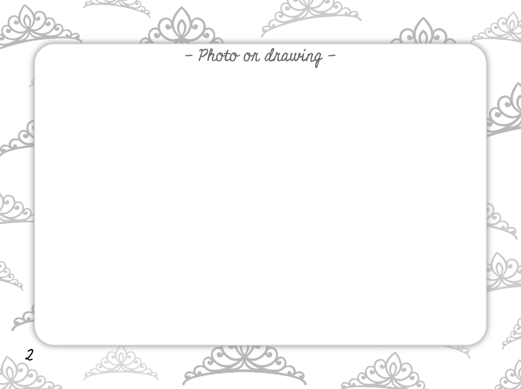 Princess Autograph Book 2025