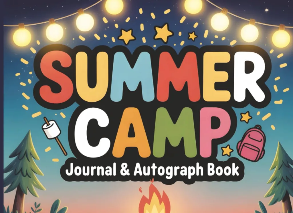 Summer Camp Journal & Autograph Book: Sleepaway Essentials & Cool Stuff for Girls and Boys – Fun Summer Notebook and Gift for Care Packages, Memory Boxes, or Overnight Adventures Paperback