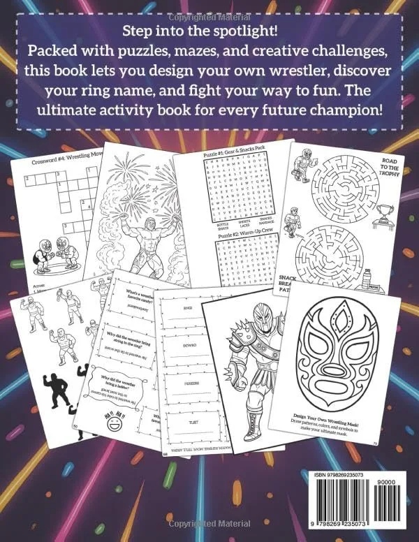 The Epic Wrestling Activity Book