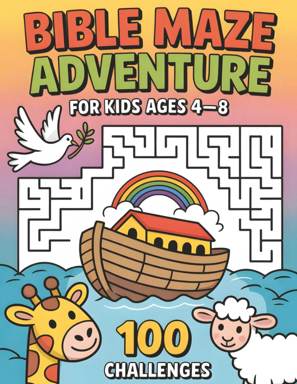 Bible Maze Adventure for Kids Ages 4 - 8